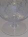 Set of six glasses engraved with crystal grape bunches