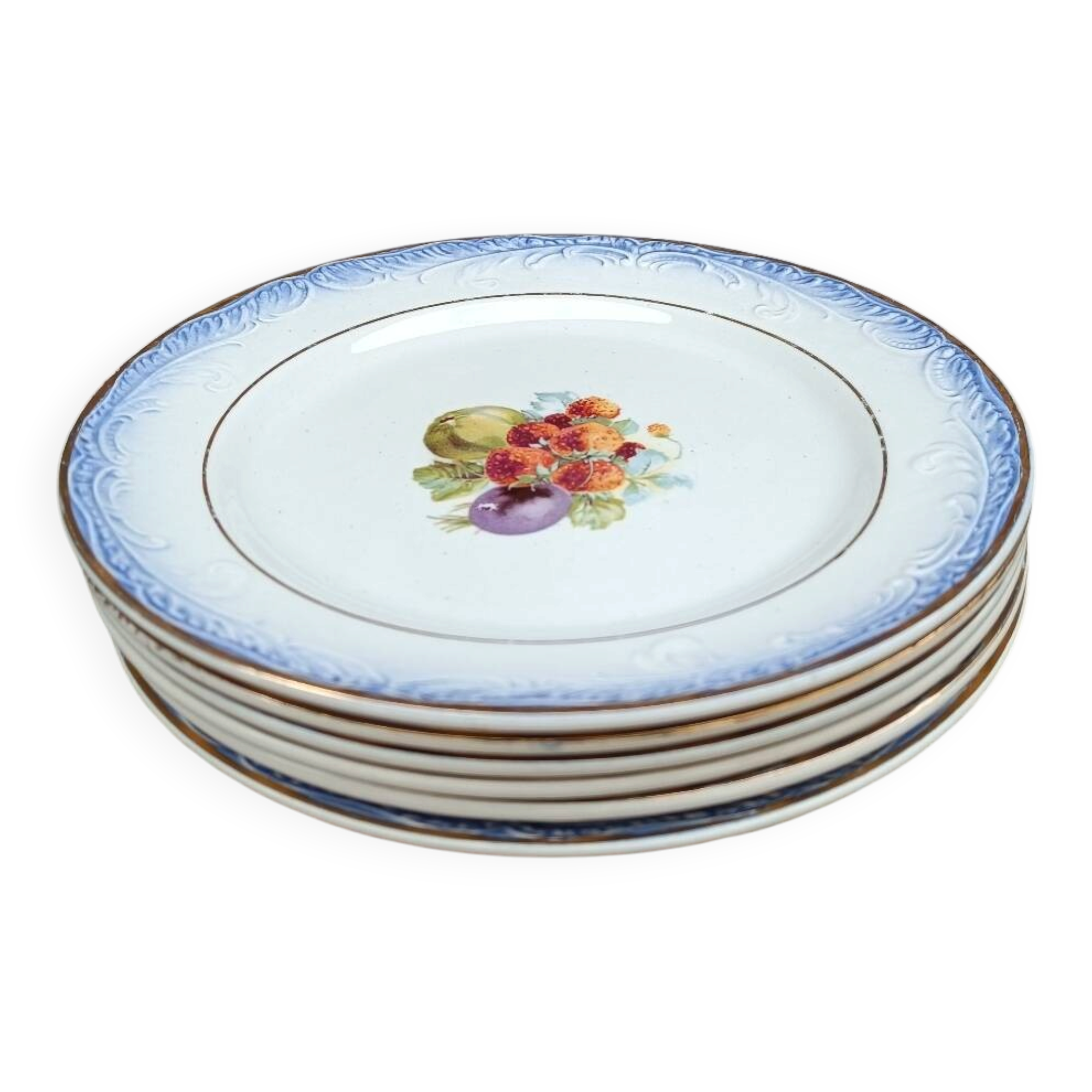 Lot assiettes dessert Céranord