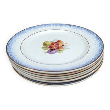 Lot of dessert plates Céranord