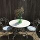 Belle Epoque wrought iron lounge