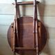 Old folding side table