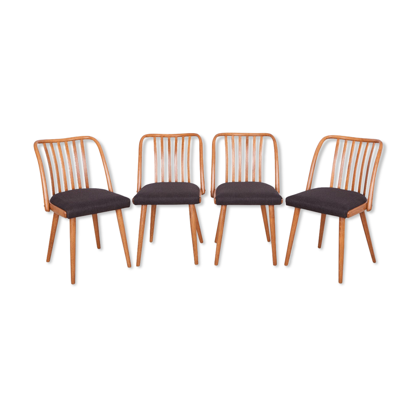 Dining Chairs by Antonin Suman for Ton, 1960s, Set of 4