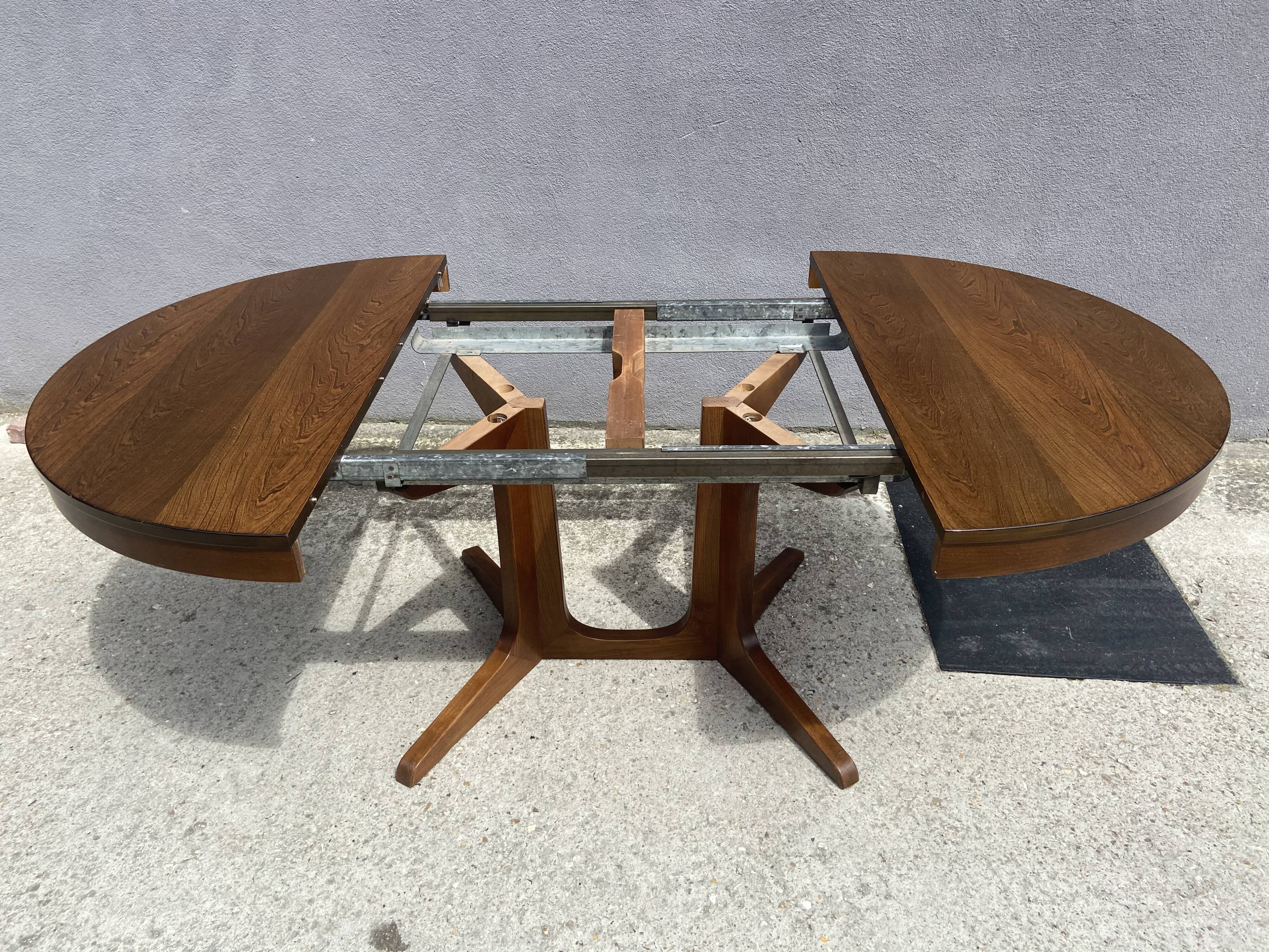 Baumann 1950s wooden dining table