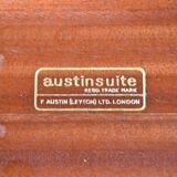 Midcentury Petite Sideboard / Cabinet In Teak From Austinsuite. Vintage Mod