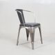 Industrial-Design Chairs (Set of 6) — Metal & Wood — Timeless Workshop Aest