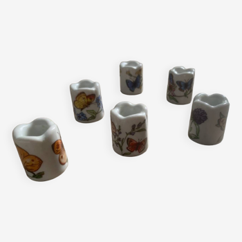 Mini ceramic candle holders