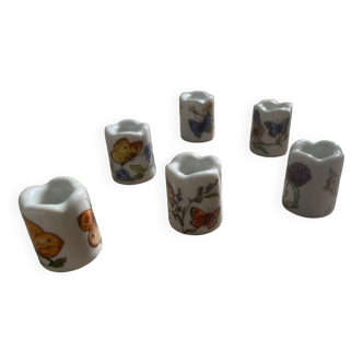 Mini ceramic candle holders