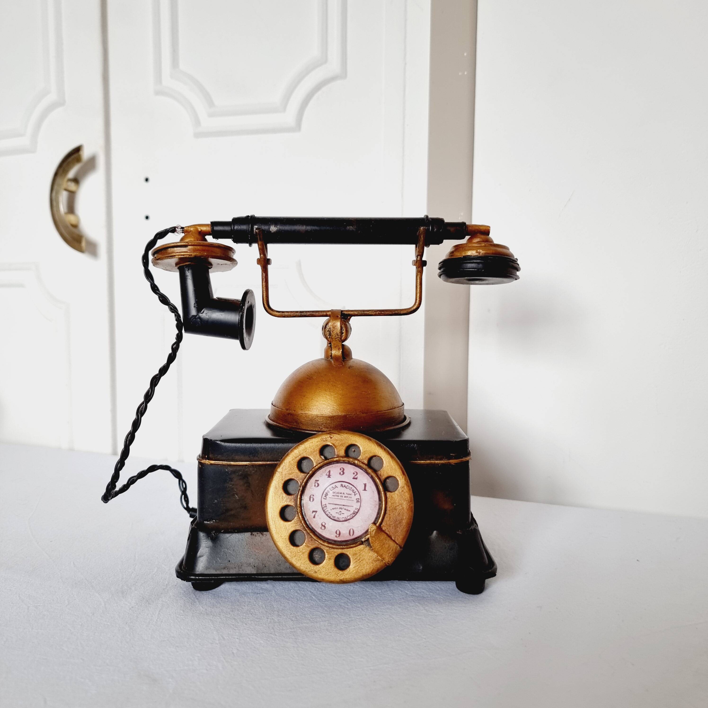 Old original collectible telephone from the mid 1930s