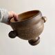 Large Dutch ceramic vintage Vest van Woerden hanging planter