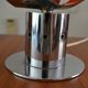 Lampe Raak fleur métal chromé