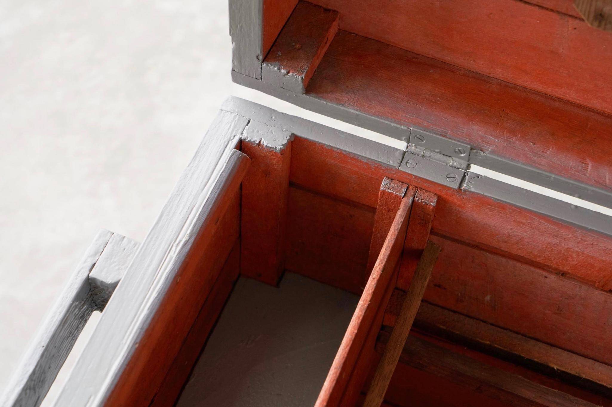 Carpenter's style commode from the 1960s in 's-Hertogenbosch.