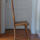 Maison Dubosq, an olive chair, 70s