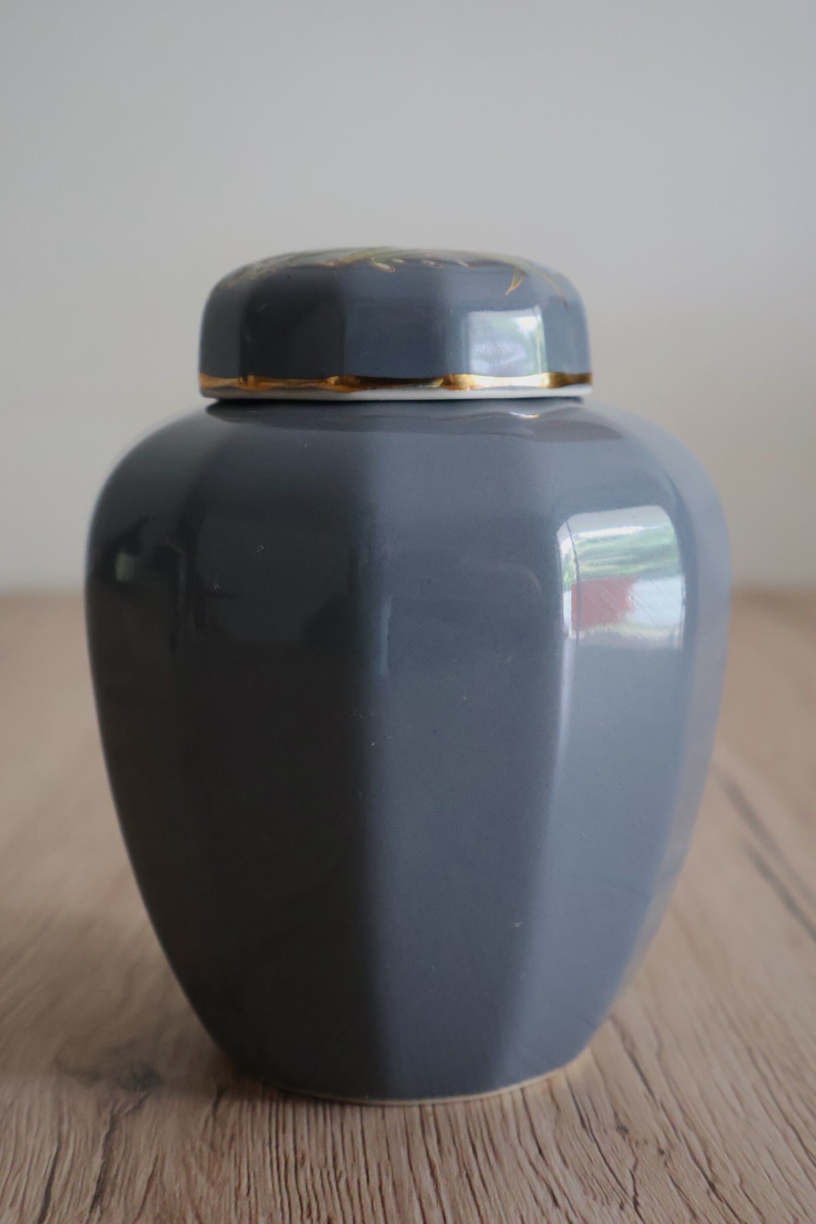 Japanese porcelain tea or ginger pot