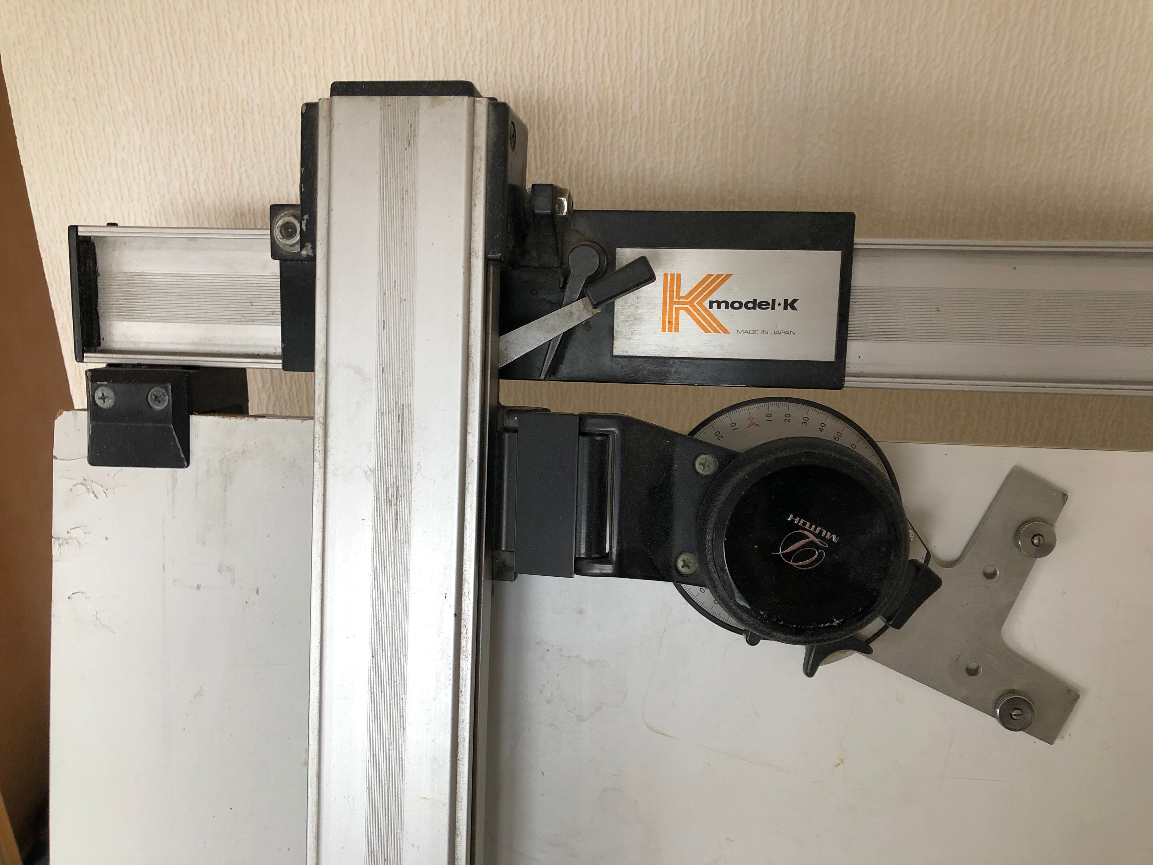 Vintage industrial drawing table