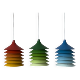 Colourful Trio of Vintage IKEA Lamps by Bent Boysen