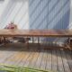 Very large solid wood table