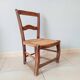 Chaise basse ancienne années 30/40