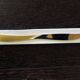 Vintage design paper cutter in two-tone metal LERCHE