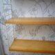 String shelves in pine. Nisse Strinning for BFB-Hyllan, Stockholm.