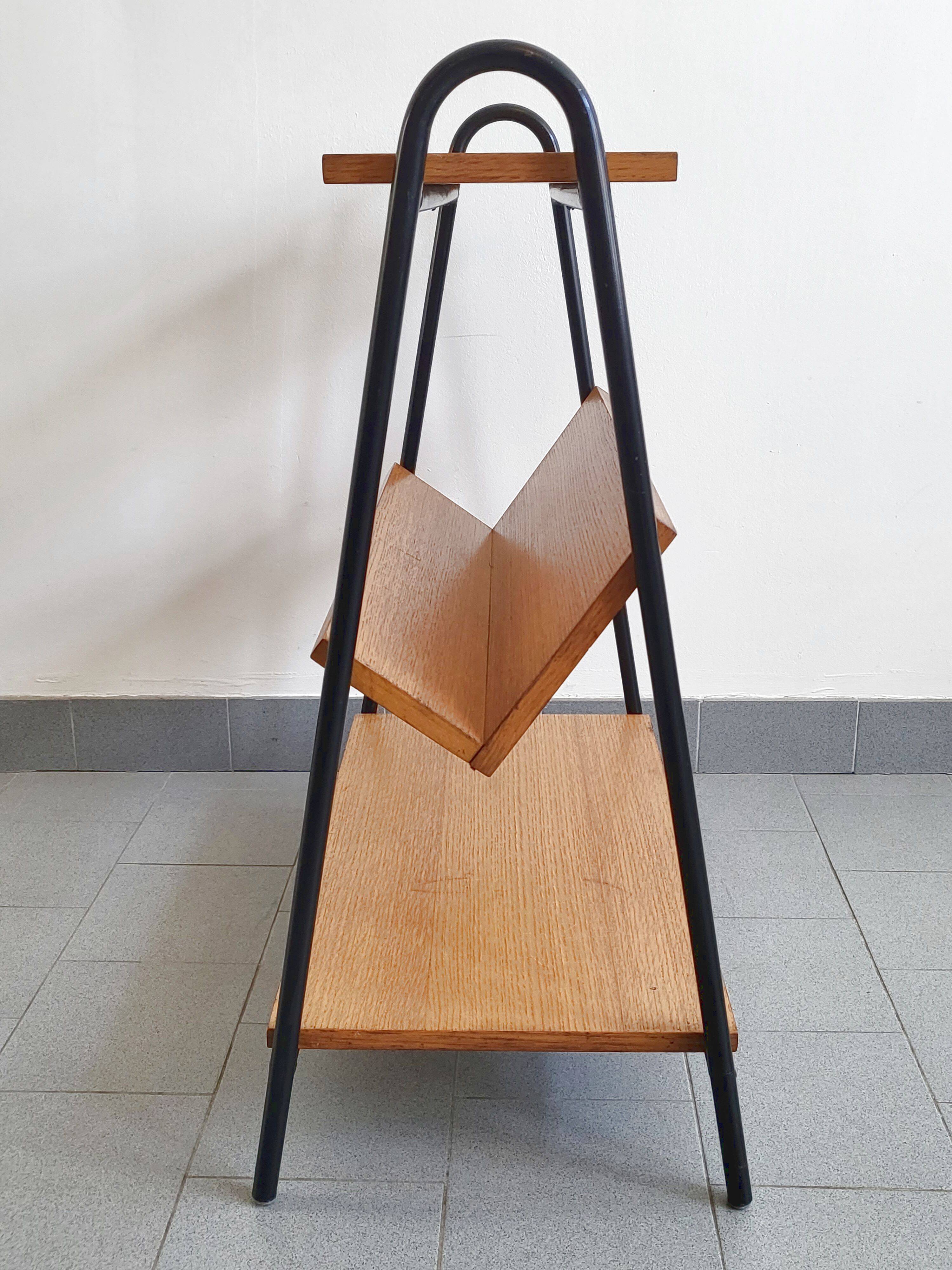 Vintage library shelf 1950