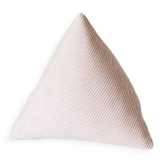 Powder pink berlingot cushion