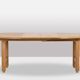 Guillerme et Chambron. Natural oak table. 1970s.