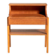 Swedish Teak and Beech Bedside Table by AB Carlström & Co Möbelfabrik, 1960