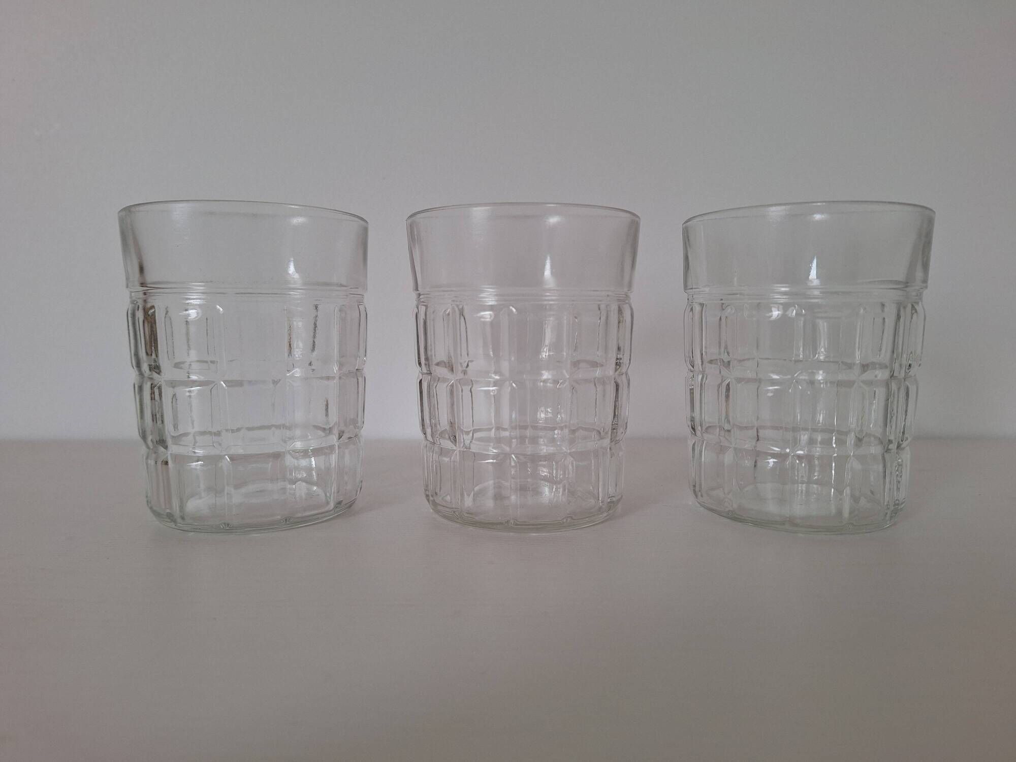 Water glasses or whisky glasses