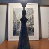 Salt stoneware lamp base signed jean-claude courjault