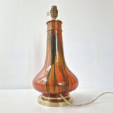 Art Deco lamp in flamed stoneware 1920