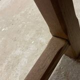 Solid oak farmhouse table