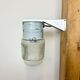 Industrial Aluminium Wall Light with Ribbed Glass from Elektrosvit, 1970s