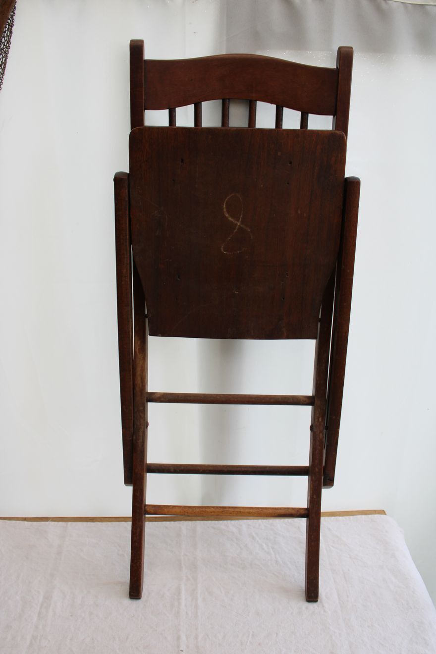 Pair of folding chairs