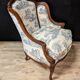 Paire De Bergère Louis XV à Oreillettes