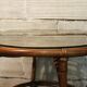 Table basse rotin années 60