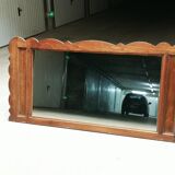 Vintage wooden mirror 170cm x 82.5cm