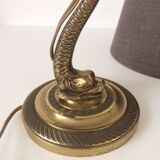 Classic bronze dolphin lamp" Louis XV style