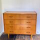 COMMODE Géométrique VINTAGE