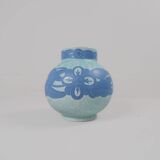 Art Deco Vase Gustavsberg Sgraffito Josef Ekberg, Sweden, 1922