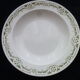Set of 4 mismatched hollow plates Badonviller and Terre de Fer