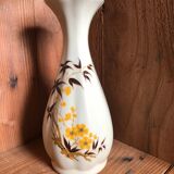Vase motifs fleurs