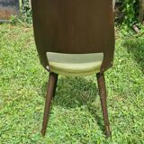 Petit secrétaire à abattant et sa chaise