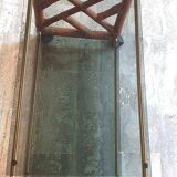Table basse bambou à roulettes