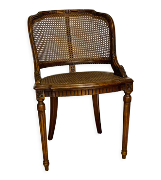 Petit fauteuil cané