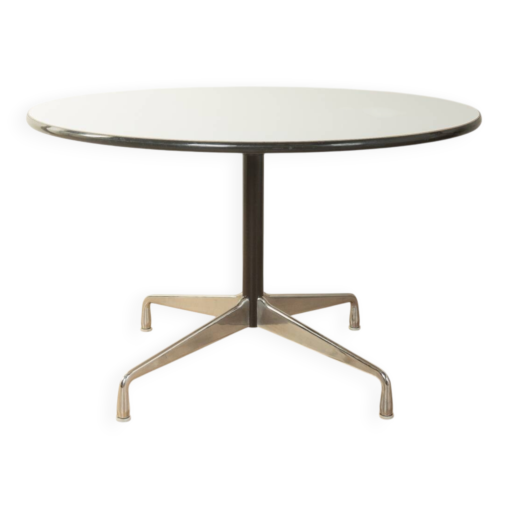 Dining table from the 'Aluminium Group' by Charles & Ray Eames for Herman Miller by Vitra