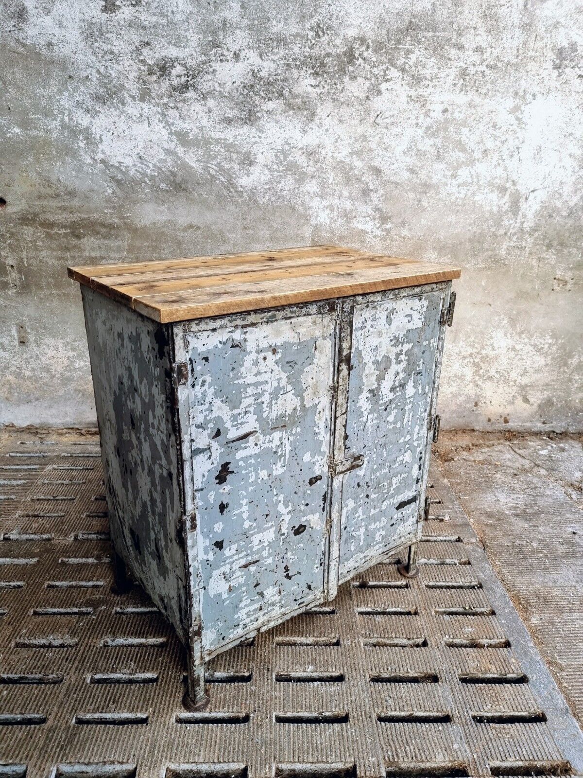 Industrial cabinet sideboard steel
