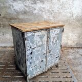Industrial cabinet sideboard steel