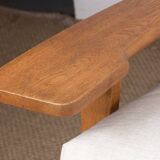 Danish sofa in solid oak and fabric, model GE375 by Hans Wegner 1960.