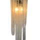 Pair of sconces " called murano waterfall " by carlo nason for mazzega