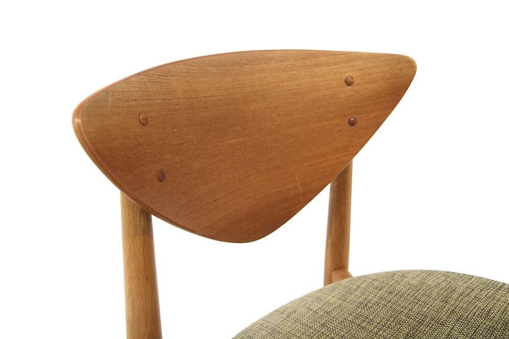 4 chaises, Peter Hvidt & Orla Mölgaard, Suède, 1960